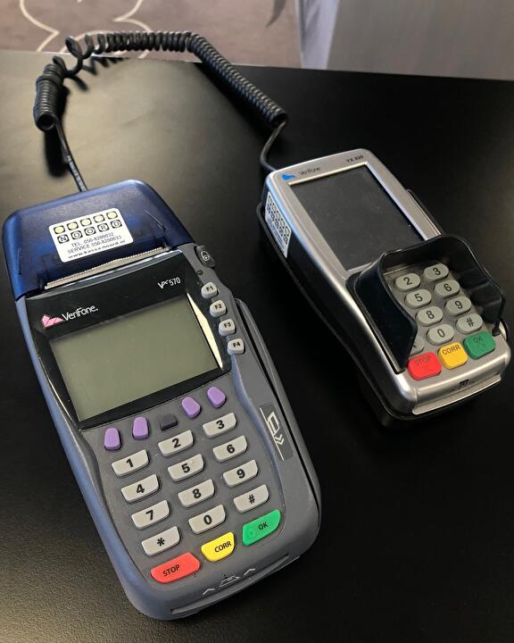 Vervanging alle Vx570 pinapparaten